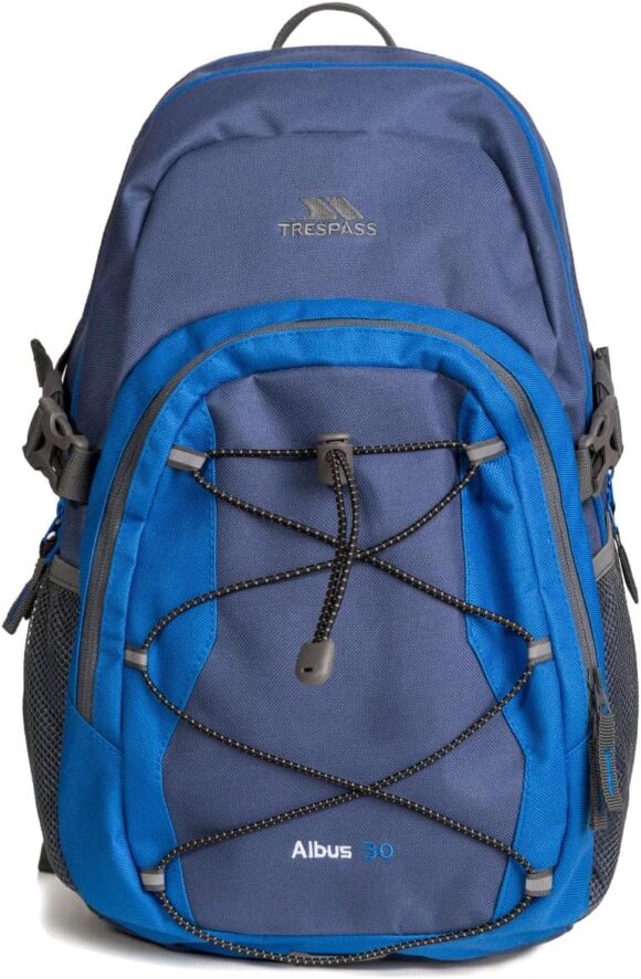 Trespass Albus Backpack Perfect Rucksack for School, Hiking, Camping or Work