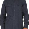 Amazon Essentials Men's Regular-Fit Long-Sleeve Two-Pocket Flannel Shirt