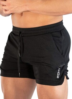 Superora Mens Running Gym Sport Shorts Breathable Outdoor Workout Training Shorts with Pockets