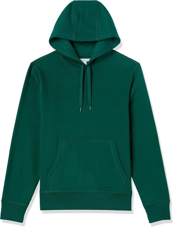 Amazon Essentials Men's Hooded Fleece Sweatshirt (Available in Big & Tall)