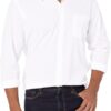 Amazon Essentials Men's Regular-Fit Long-Sleeve Casual Poplin Shirt