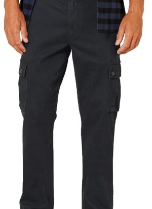 Amazon Essentials Men's Slim-Fit Stretch Cargo Trousers (Available in Big & Tall)