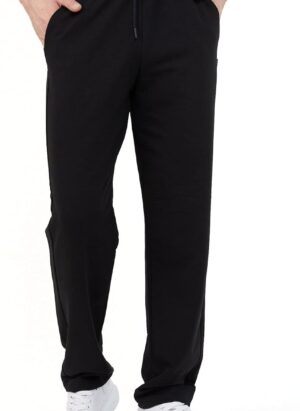 COMEOR Men's Cotton Jogging Pants - Long Men's Sweatpants - Men's Jogger Training Trousers, Relaxing Track Suit Bottom