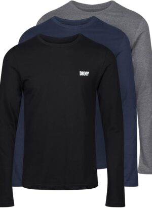 DKNY Men's Long Sleeved Slim Fit Top T-Shirt