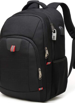 Della Gao Laptop Backpack,Extra Large Anti-Theft Business Travel Laptop Backpack Bag with USB Charging Port