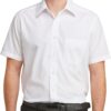 Double TWO Men's Short Sleeve Shirt Classic Fit Easy Care Formal Business Shirt