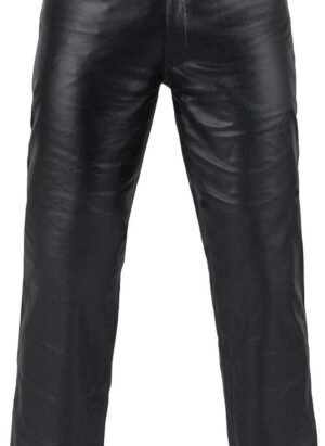 FNine Genuine Leather Full Grain Motorbike Leather Pants, Motorcycle Style