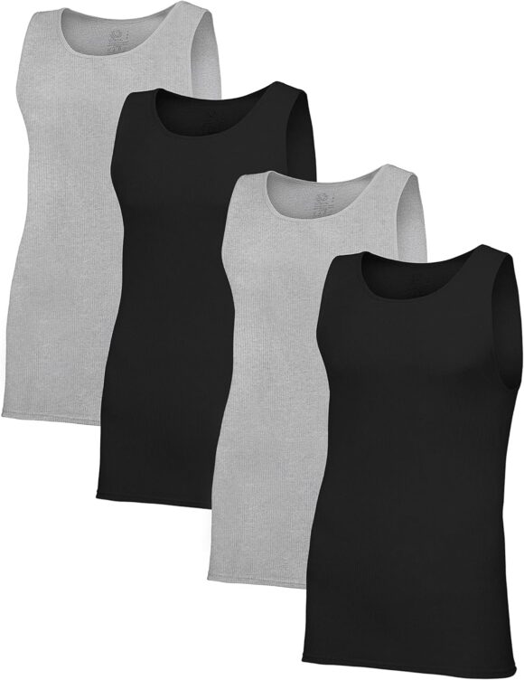 Fruit of the Loom Men's Undershirt (Pack of 4)
