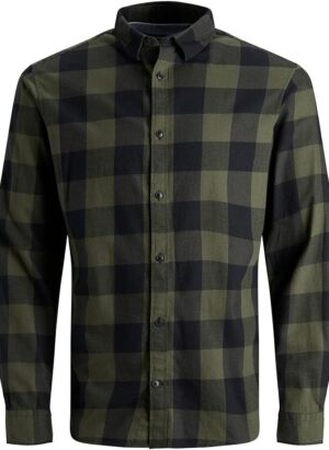 JACK & JONES Mens Twill Shirt Plus Size