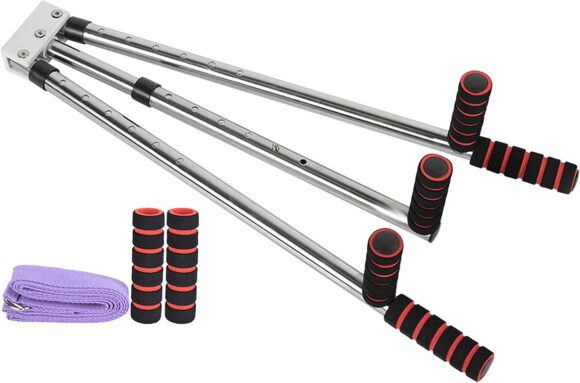 Leg Stretcher for Splits,KIMISS 3 Bar Leg Split Stretching Machine Leg Split Machine Pull Strap Machine Dancing Gymnastics Yoga Ligament Stretching Training Equipment