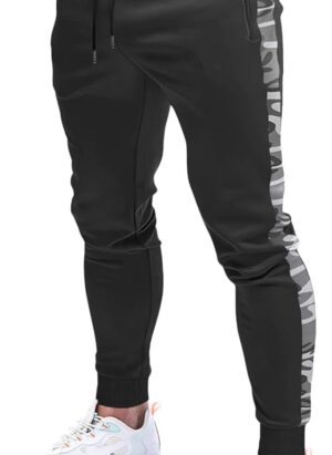 MakingDa Mens Gym Joggers Sweatpants Slim Fit Jogging Tracksuit Bottoms Causal Running Workout Trousers with Pockets