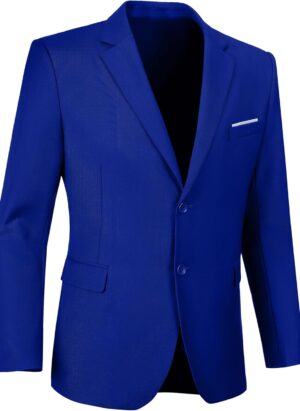 Mens Blazer Sports Coat Slim Fit 2 Button Solid Men's Casual Suit Blazer Jackets