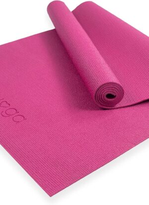 Myga Yoga Mat - Non-Slip Exercise Mat for Yoga, Pilates, Meditation & Fitness - Lightweight Yoga Mat for Travel - Multipurpose Mat for Men & Women for Home Gym & Studio - Choice of Colour