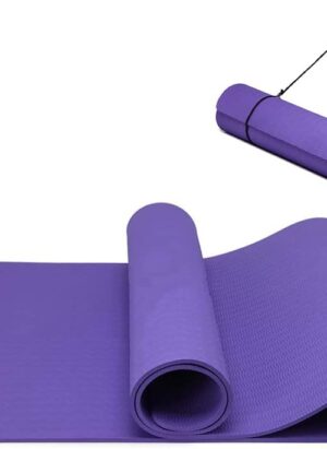 Oak & Tea Yoga Mat Thick Non Slip Yoga Mats for Women Men Exercise Mats for Home Gym with Carry Strap TPE Eco Friendly Workout Mat for Yoga Meditation Pilates 183x61x0.6cm