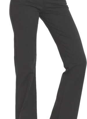 SAFORT Women Yoga Trousers Bootcut Yoga Pants Tummy Control Mid Waist Dress Work Trousers for Office, Gym, Casual, Jogging, Yoga