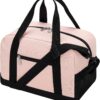 Small Gym Bag Carry On Bag - 12 inch Mini Duffle Bag Lightweight for Overnight Travel 30x20x20cm-Naked Pink