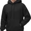 THE GYM PEOPLE Men's Fleece Pullover Hoodie Loose Fit Ultra Soft Hooded Sweatshirt With Pockets