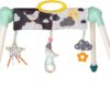 Taf Toys Mini Moon Take to Play Baby Activity Gym, Double Sided, Foldable Baby Play Gym with 3 Sensory Hanging Toys, Perfect to use with Bouncers. Suitable for Baby Boys & Girls from Birth 0 Months +