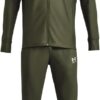 Under Armour Challenger II Knit Warm-Up, Tracksuit with Jacket and Joggers, Complete Sportswear Set Men