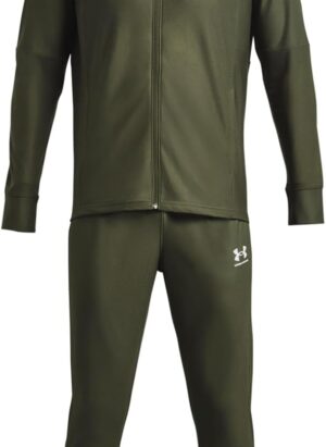 Under Armour Challenger II Knit Warm-Up, Tracksuit with Jacket and Joggers, Complete Sportswear Set Men