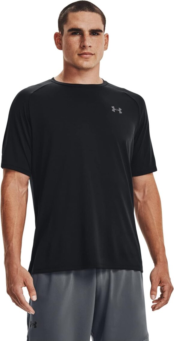 Under Armour Men's Tech 2.0 Shortsleeve Light and Breathable Sports T-Shirt, Gym Clothes with Anti-Odour Technology (Pack of 1)