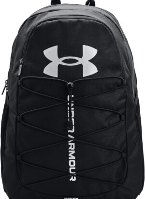 Under Armour Unisex Hustle Sport Backpack Robust Sports Backpack with Laptop Compartment, Water-Repellent and Versatile Laptop Backpack (Pack of 1)