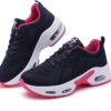 Womens Trainers Lightweight Orthopedic Walking Shoes Air Cushion Athletic Sneakers Ladies Breathable Mesh Running Shoes Gym Work Fashion Jogging Shoes