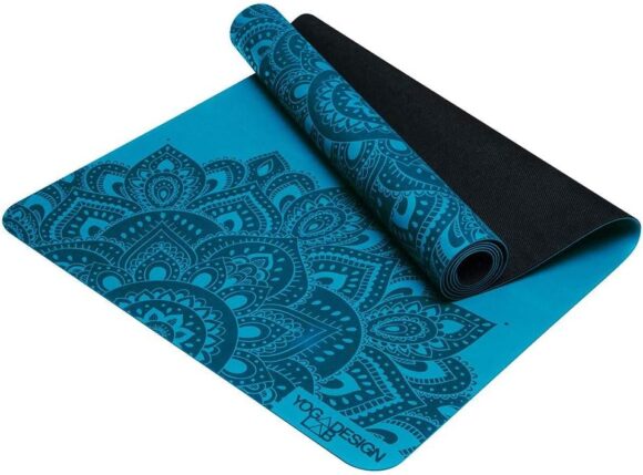 YOGA DESIGN LAB | The Infinity Mat | Luxurious Non-Slip Design Provides Unparalleled Grip to Support and Align You Beautifully | Eco-Friendly | w/Carrying Strap!