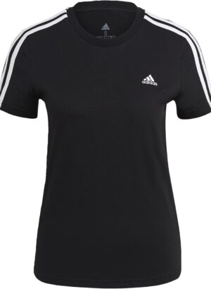 adidas Women's Essentials Slim 3-Stripes T-Shirt T-Shirt (Pack of 1)