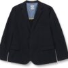camel active Men's Jacket with Light Waffle Structure Blazer