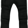 donhobo Mens Waterproof Walking Hiking Trousers,Fleece Softshell Trouser Outdoor Sports Pants Zip Pockets