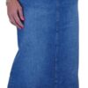 icecoolfashion Women's Very Stretchy Denim Maxi Skirt Ladies Casual Straight Long Jeans Skirt 10-22