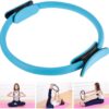 MYYINGELE Pilates Ring Magic Circle, Yoga Ring, Fitness Circle Workout Circle Double Handle Ring Exercise Resistance Equipment for Toning Abs,Thighs and Legs
