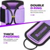 Ankle Resistance Bands with Cuffs, Ankle Bands for Working Out, Home Fitness Equipment for Legs and Glutes, Exercise Bands for Butt Lift Women, Achieve Stronger Lower Body