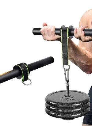 CMYKZONE Forearm Wrist Roller Trainer, Flexible Training, Efficient, Stable, Wrist Exerciser For Hand Strength Training, Hand & Wrist Exerciser For Muscle Strength Training In Gym, Home, Outdoors Etc