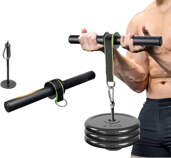 CMYKZONE Forearm Wrist Roller Trainer, Flexible Training, Efficient, Stable, Wrist Exerciser For Hand Strength Training, Hand & Wrist Exerciser For Muscle Strength Training In Gym, Home, Outdoors Etc