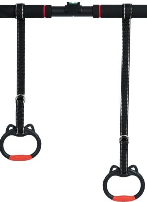 Door Pull Up Bar Doorway Chin Up Bar - Adjustable Width Locking Mechanism from 72-100 cm (28.3in-39.7in) - for Home Gym Upper Body Workout, Non-slip Secure Grip. No Screws