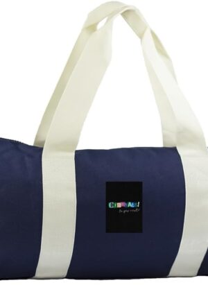 Hippowarehouse Congrats to your results Gymwear Gym Duffle Cylinder Uniform Kit Bag