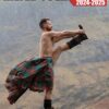 Kilted Yoga Calendar 2024-2025: 24-Month Calendar Covering Jan 2024 to December 2025, US Holidays - Great Gift For Organizing & Planning