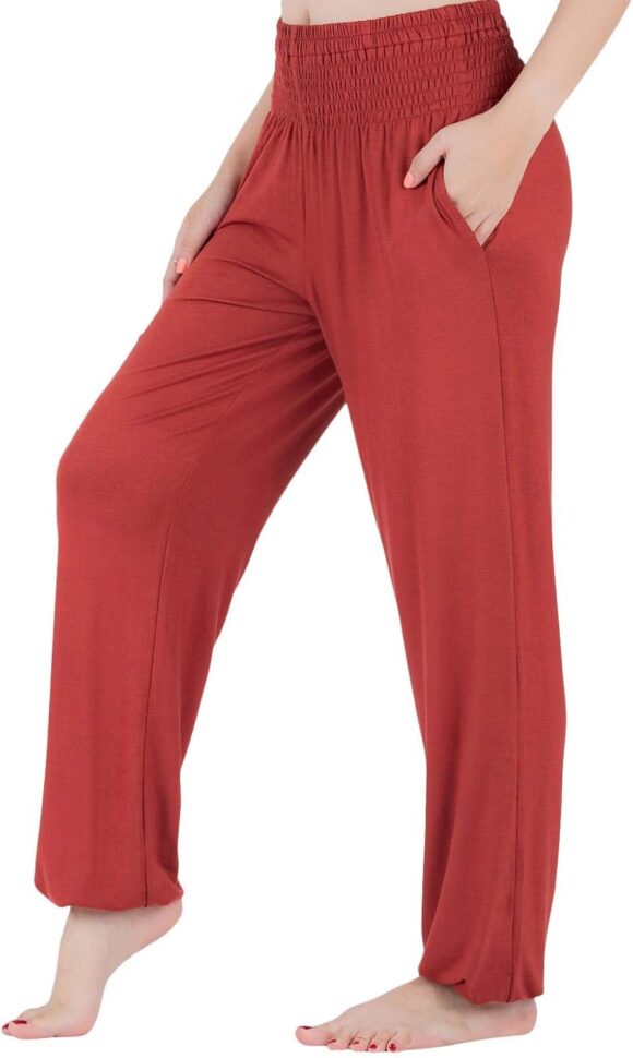 Lofbaz Womens Yoga Harem Sweatpants Loose Workout Joggers Lounge Pajamas Pants