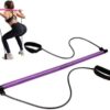 MYYINGELE Pilates Bar Bands for Stretching, Multifunctional Resistance Bands for Legs Butt Arms Shoulder Yoga Pilates