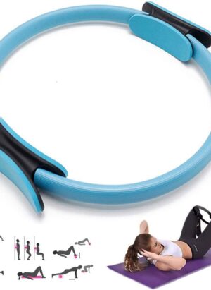 MYYINGELE Pilates Circle Pilates Sport Magic Ring Yoga Ring Yoga Wheel Fitness Slimming Shape for Women Fitness Kinetic Resistance Circle Gym Workout Pilates Accessories