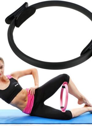 MYYINGELE Pilates Ring Fitness Circle, High Resistance Fitness Ring for Toning Abs, Thighs and Legs, Fitness Magic Circle Yoga Pilates Circle