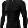 Men's Long-Sleeved Compression Top - Tight Fit Body Shaper and Base Layer Gym Clothes for Men. Moisture-Wicking, Anti-Odour Fabric for Ultimate Performance and Comfort. 6 Colours. 6 Sizes.