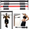 Pro Doorway Pull-up/Chin-Up Bar with Soft Grip Handles Upper Body Abs Gym Fitness Training Strength Multi-Functional Upper Body Workout for Strength Training - Home and Gym Workout