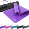 Respire Fitness Yoga Mat for Men and Women, 185 x 57 cm, Extra Thick 15mm Cushion with Smooth and Ribbed Surfaces, Non-Slip Sweat Resistant Material for Pilates, Stretching, Fitness, and Meditation