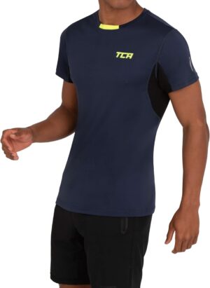 TCA Men's Atomic Short Sleeve Quickdry Gym Running Training Top