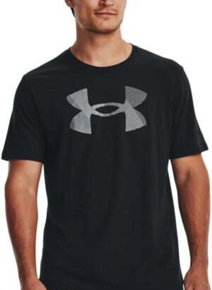 Under Armour Mens Big Logo Fill Short Sleeve T-Shirt