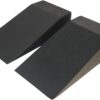 VLFit Yoga Set of 2 Non-Slip Squat Wedge Blocks, Soft Wrist Wedge, EVA Riser Block Colour: Black