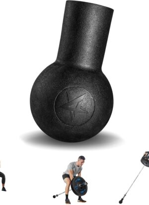 Yes4All Barbell Bomb - Transform Your Workout with Landmine Attachment for Barbell, Landmine Base - Presses, Rows, Rotations, Split Squats - Fits 2'' Olympic Bars